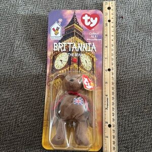 Britannia The Bear Ty McDonalds Teenie Beanie baby 1999
